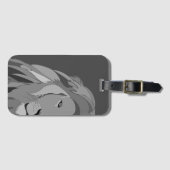 Lion Animal Side View Lion Gepäckanhänger (Vorderseite (Horizontal))