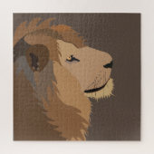 Lion Animal Wildlife Big Cat Puzzle (Vertikal)