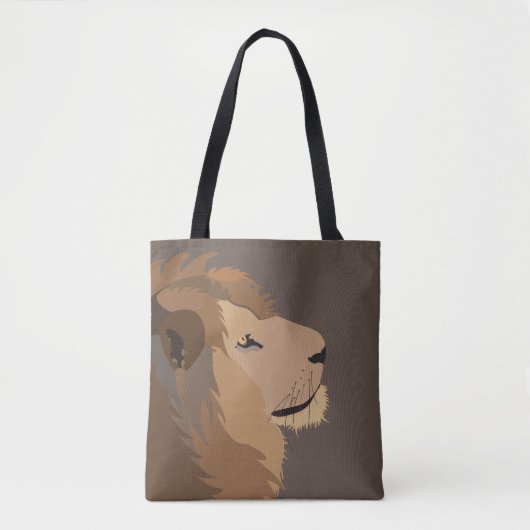 Lion Animal Wildlife Big Cat Tasche (Vorderseite)