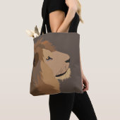 Lion Animal Wildlife Big Cat Tasche (Von Nahem)