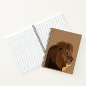 Lion Animal Wildlife Lion Notizblock (Innenseite)