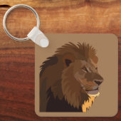 Lion Animal Wildlife Lion Schlüsselanhänger (Vorderseite)