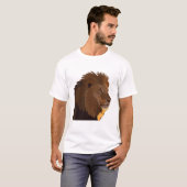 Lion Animal Wildlife Lion T-Shirt (Vorne ganz)