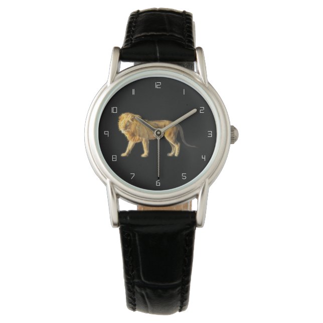 Lion Armbanduhr (Vorderseite)