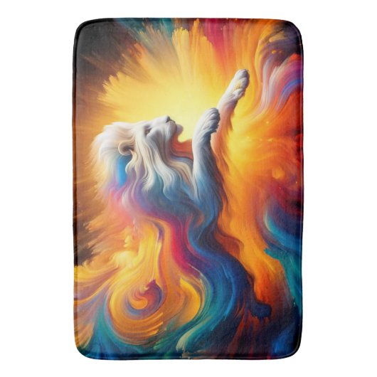 Lion Art Badematte (Vorderseite Vertikal)