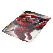 Lion Art Badematte (Schrägansicht)