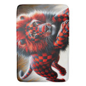 Lion Art Badematte (Vorderseite Vertikal)