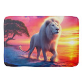 Lion Art Badematte (Vorderseite)