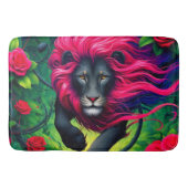 Lion Art Bath Mat Badematte (Vorderseite)