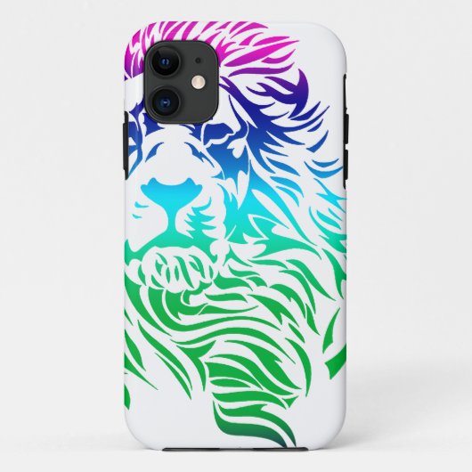Lion Art Case-Mate iPhone Hülle (Rückseite)