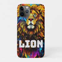 Lion Art Color Splash