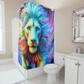 Lion Art Duschvorhang (Beispiel)