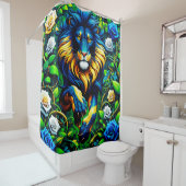 Lion Art Duschvorhang (Beispiel)