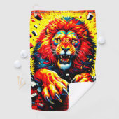 Lion Art Golfhandtuch (Insitu)