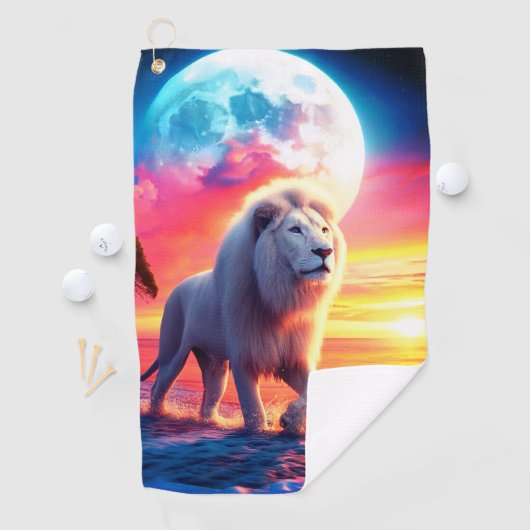 Lion Art Golfhandtuch (Insitu)