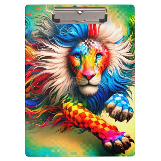 Lion Art Klemmbrett (Vorderseite)