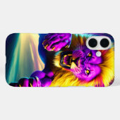 Lion Art Phone Case (Rückseite (Horizontal))