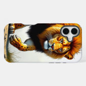 Lion Art Phone Case iPhone Hülle (Rückseite (Horizontal))