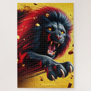 Lion Art Puzzle