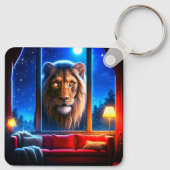 Lion Art Schlüsselanhänger (Rückseite)