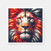 Lion Art Serviette (Vorderseite)