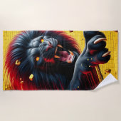 Lion Art Strandtuch (Vorderseite)