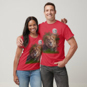 Lion Art T - Shirt (Unisex)