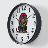 Lion Art Uhr (Winkel)
