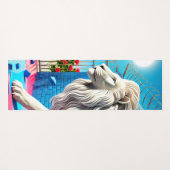 Lion Art Yogamatte (Rückseite (Horizontal))