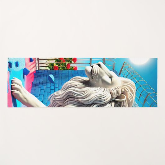 Lion Art Yogamatte (Vorderseite (Horizontal))