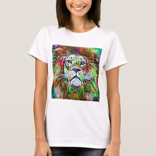 Lion Artwork 2 T-Shirt (Vorderseite)