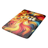 Lion Artwork Badematte (Schrägansicht)