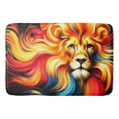 Lion Artwork Badematte (Vorderseite)