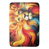 Lion Artwork Badematte (Vorderseite Vertikal)