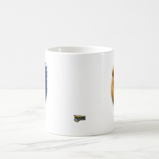Lion Artwork - Bicolor Kaffeetasse (Mittel)