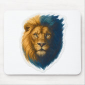 Lion Artwork - Bicolor Mousepad (Vorne)