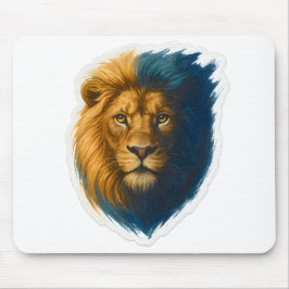 Lion Artwork - Bicolor Mousepad