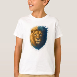 Lion Artwork - Bicolor T-Shirt