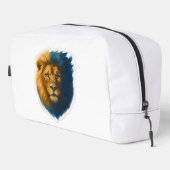 Lion Artwork - Bicolor Waschbeutel (Rechte Ecke)