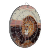 Lion Artwork Dartscheibe (Vorderseite Links)