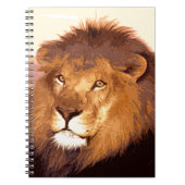 Lion Artwork Notizblock (Vorderseite)