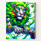 Lion Artwork Notizblock (Rückseite)