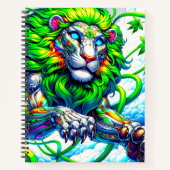 Lion Artwork Notizblock (Vorderseite)