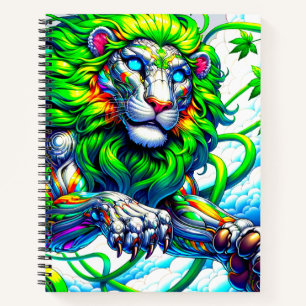 Lion Artwork Notizblock