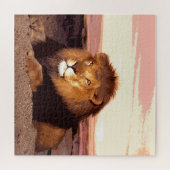 Lion Artwork Puzzle (Horizontal)