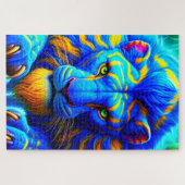Lion Artwork Puzzle (Horizontal)
