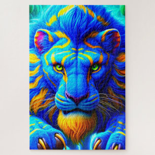 Lion Artwork Puzzle
