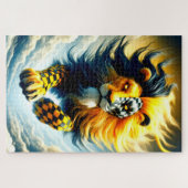 Lion Artwork Puzzle (Horizontal)