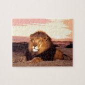 Lion Artwork Puzzle (Horizontal)