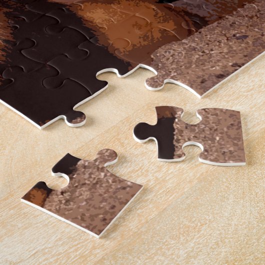 Lion Artwork Puzzle (Seite)